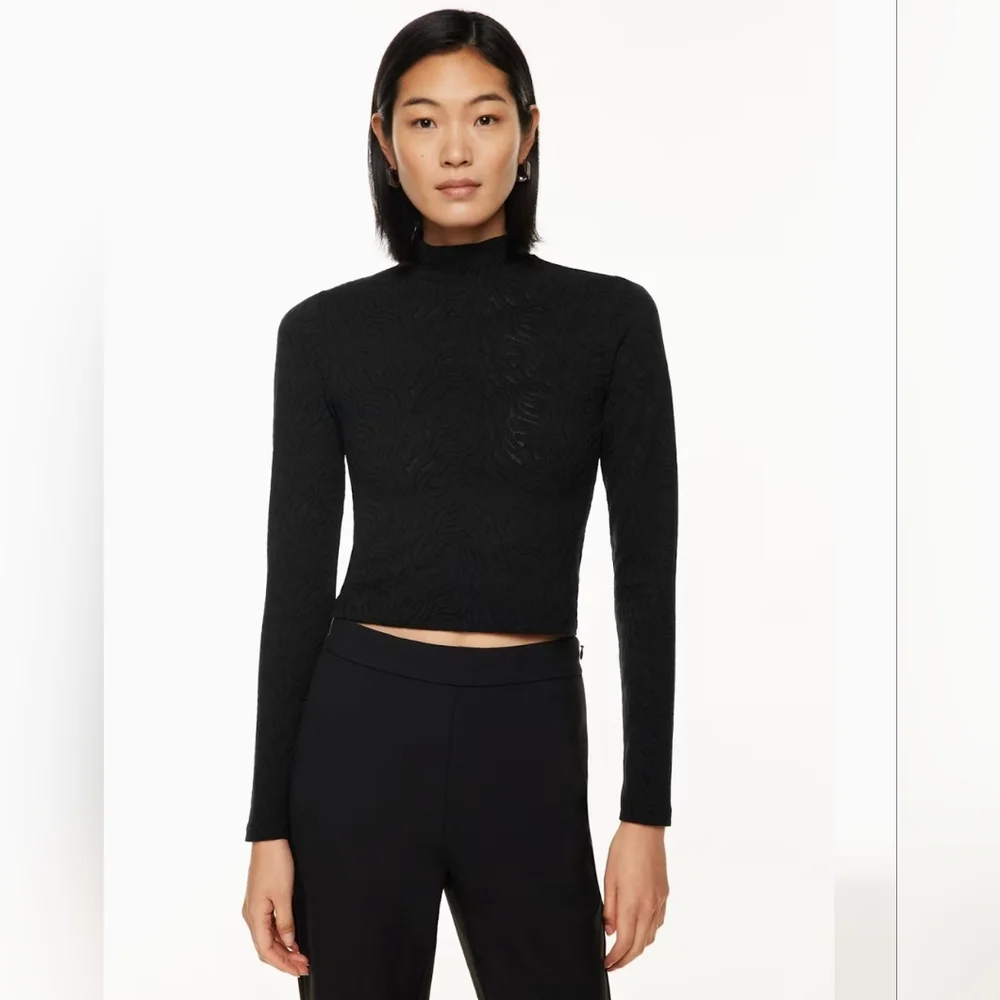 Babaton shapelace mockneck longsleeve - Picture 7 of 14